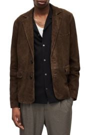 1AllSaints Hoku Suede Blazer at Nordstrom