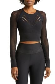 1Alo Open Air Seamless Long Sleeve T-Shirt at Nordstrom