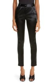 1Dolce Gabbana Womens Skinny Stretch Satin Pants at Nordstrom