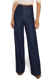 1Favorite Daughter The Mischa Super High Waist Wide Leg Jeans at Nordstrom