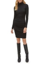 1Michael Stars Velma Long Sleeve Turtleneck Dress at Nordstrom