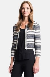 1STATE Boxy Stripe Cardigan at Nordstrom