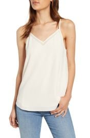 1STATE Chiffon Inset Tank at Nordstrom