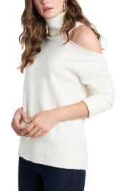 1STATE Cutout Shoulder Turtleneck Sweater at Nordstrom