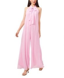 1STATE Sleeveless Tie-Neck Jumpsuit  Reviews - Leggings  Pants - Juniors - Macys at Macys