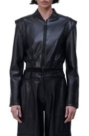 1Simkhai Doreen Luxe Faux Leather Jacket at Nordstrom