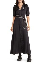 1THE GREATThe Melody Belted Puff Sleeve Maxi Dress at Nordstrom