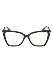 1TOM FORD 55mm Cat Eye Blue Light Blocking Glasses at Nordstrom