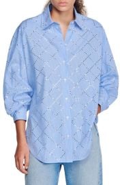 1sandro Janeiro Button-Up Shirt at Nordstrom