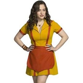 2 Broke Girl Max  amp  Caroline Waitress Uniform Cosplay Fancy Dress Party Costume at Amazon