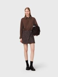 2-in-1 mini dress Brown For Women at Maje