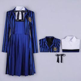 2025 Wednesday Enid Costume Set Anime Season 2 Cosplay Clothing Peripheral Toy Halloween Party Dress up Suit Girls Gift - at Etsy
