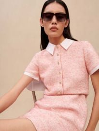 223RANELLO Pink tailored dress - Dresses - com at Maje