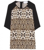 A.L.C Animal print silk shirt at Mytheresa