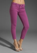 Purple skinny jeans at Revolve