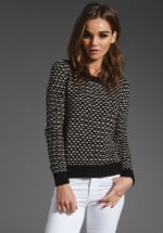 Patterned sweater like Zoes at Revolve