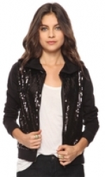 Black sequin jacket like Lemons at Forever 21