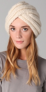 Cream knit turban like Lemons at Shopbop