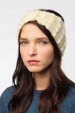 Fuzzy ear warmer like Lemons at Urban Outfitters