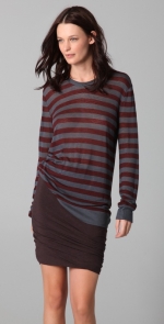 T by Alexander Wang striped longsleeve top at Shopbop