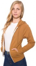 Tan hoodie like Janes at American Apparel