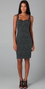 Zac Posen Leopard Bustier Dress at Shopbop