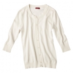 Simple white cardigan at Target