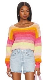 27 Miles Malibu Kehlani Pullover In Sunrise at Revolve