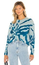 27 miles malibu Betty Tie Dye Crewneck in Lagoon at Revolve