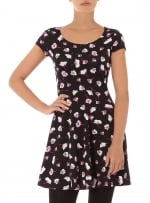 Black floral dress like Annies at Dorothy Perkins