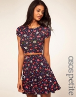 Floral cap sleeve dress like Annies at Asos