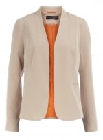 Cream open blazer like Robins at Dorothy Perkins