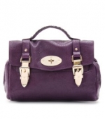 Purple and gold  Mulberry handbag at Mytheresa