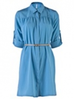 Robin's blue shirtdress on HIMYM at Farfetch