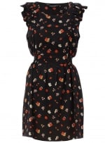 Black floral dress like Serenas at Dorothy Perkins