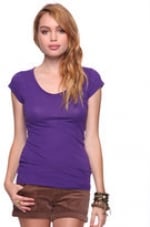 Purple Tee at Forever 21