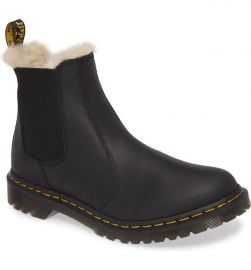 2976 Faux Shearling Chelsea Boot at Nordstrom