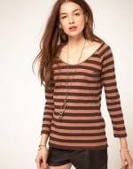 Cream striped top like Janes at Asos