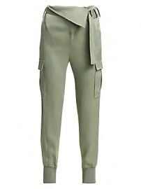 3 1 Phillip Lim - Satin Foldover Waist Joggers at Saks Fifth Avenue