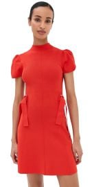 3.1 Phillip Lim Compact Rib Tulip Mini Dress Poppy M at Shopbop