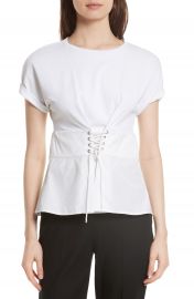 3 1 Phillip Lim Corset Waist Top at Nordstrom