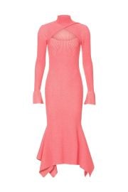 3 1 Phillip Lim Cut Out Ribbed Knit Dress at Rent the Runway