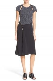 3 1 Phillip Lim Cutout Structural Dress with Button Detail at Nordstrom