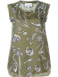 3 1 Phillip Lim Floral Print Tank Top - O  39 at Farfetch