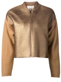 3 1 Phillip Lim Knitted Sleeve Bomber Jacket - at Farfetch