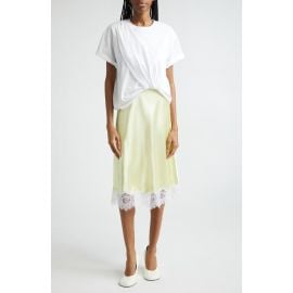 3.1 Phillip Lim Mixed Media Short Sleeve Dress at Nordstrom
