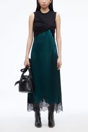 3 1 Phillip Lim Mixed Media Slip Maxi Dress at 3.1 Phillip Lim