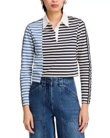 3 1 Phillip Lim Multi Stripe Polo Shirt at Bloomingdales