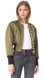 3 1 Phillip Lim Pearly Bomber at Shopbop