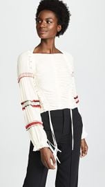 3 1 Phillip Lim Pleated Stripes Top at Shopbop